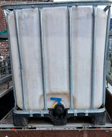 Ibc watervat, Enlèvement, Utilisé