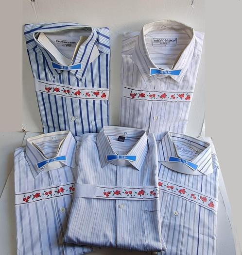 5 chemises vintage R. Friedman, etc. et 5 chemises vintage A, Vêtements | Hommes, Chemises, Porté, Autres couleurs, Enlèvement ou Envoi