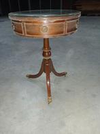 Ronde bijzettafel, Huis en Inrichting, Tafels | Bijzettafels, Ophalen, Gebruikt, Rond, 60 cm of meer