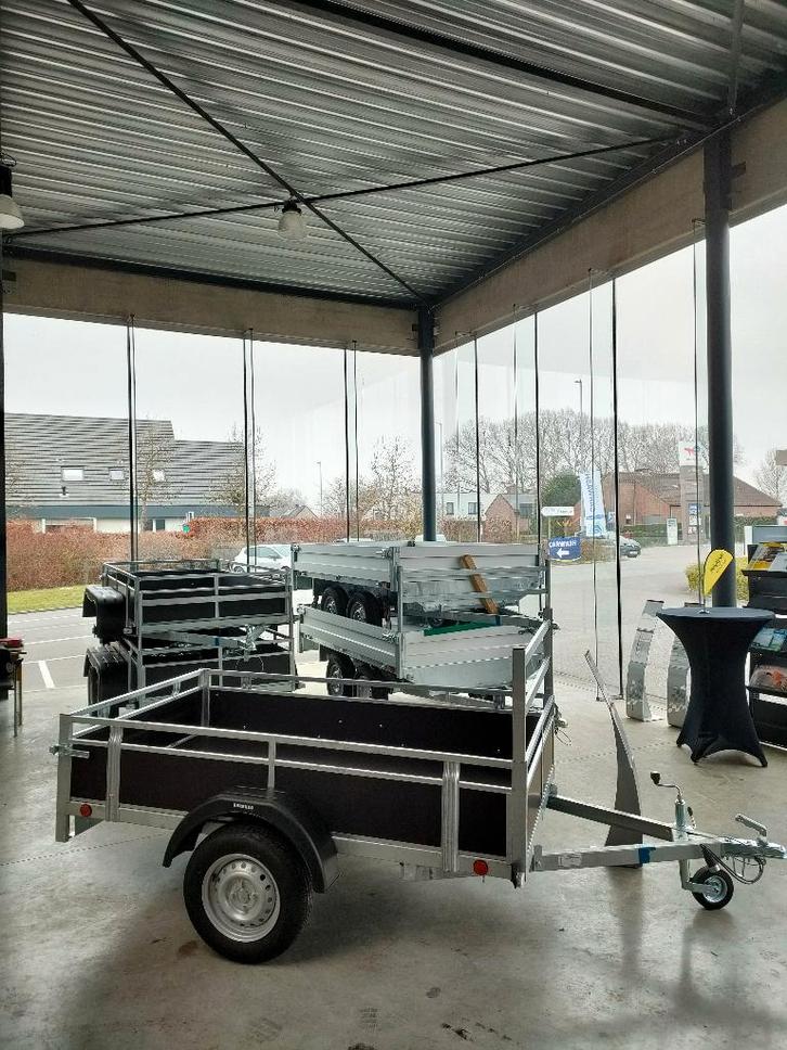 Aanhangwagens van 750 tot 3500 mtm nieuw, Autos : Divers, Remorques, Neuf, Enlèvement ou Envoi
