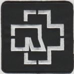 Rammstein stoffen opstrijk patch embleem #4, Collections, Musique, Artistes & Célébrités, Vêtements, Envoi, Neuf