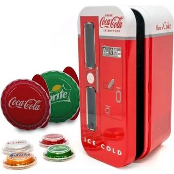 Coca Cola Zilveren dop munten machine - Zeer zeldzaam  beschikbaar voor biedingen