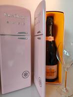Veuve Clicquot par SMEG, Champagne Brut Rosé 75cl, (250 ans), Collections, Pleine, France, Champagne, Enlèvement ou Envoi