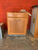 keukenset: Miele vaatwasser - Siemens koelkast - ladekast, 50 tot 100 cm, Gebruikt, 50 tot 75 cm, Bruin