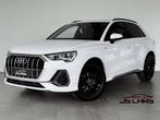 Audi Q3 1.5TFSI FULL S-LINE-COCKPIT-CAMERA-ATTELAGE-PDC, Automaat, 4 cilinders, Wit, Bedrijf