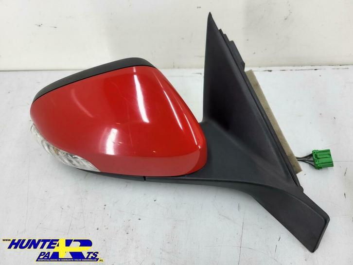 Buitenspiegel rechts rood Volvo V70 III ('07-'17) 31237611, Auto-onderdelen, Spiegels, Gebruikt, Ophalen of Verzenden