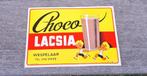 Choco Lacsia reclame jaren 50, Verzamelen, Ophalen of Verzenden, Gebruikt, Reclamebord