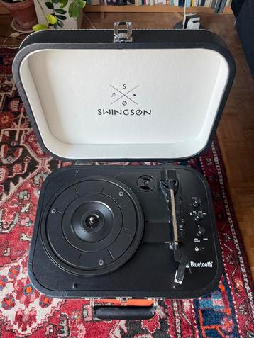 Swingson draagbare platenspeler On Stage, Audio, Tv en Foto, Platenspelers, Ophalen, Platenspeler, USB-aansluiting