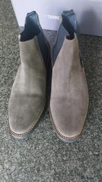 Chelsea boots daim donker grijs maat EUR 42, Neuf, Bottes, Autres couleurs, Enlèvement