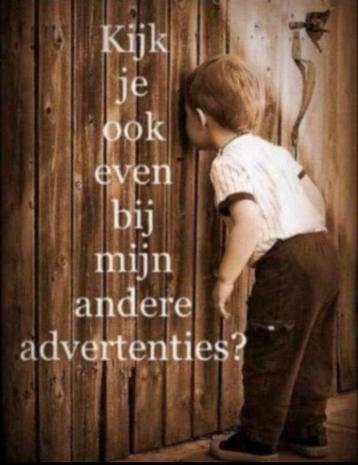 Zie mijn advertenties als u tijd heeft. beschikbaar voor biedingen