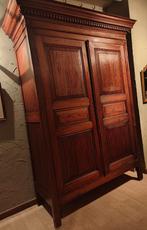 Oude grote kast, 100 à 150 cm, Enlèvement, Utilisé, 200 cm ou plus