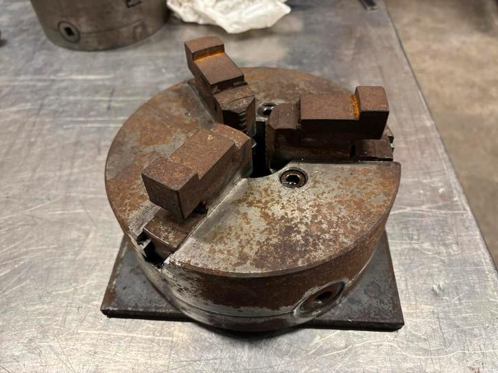 Klauwplaten drieklauw rohm draaibank, Bricolage & Construction, Outillage | Pièces de machine & Accessoires, Enlèvement