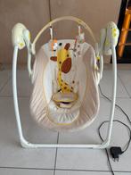 Elektrische wipstoel, creme kleurig met giraf, Kinderen en Baby's, Wipstoeltjes, Overige merken, Verstelbaar, Wipstoel, Ophalen of Verzenden
