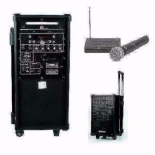 IBIZA SOUND PORT8MINI MOBIELE SPEAKER DRAADLOZE MICROFOON, TV, Hi-fi & Vidéo, Appareil pour karaoké, Neuf, Micro(s), Enlèvement ou Envoi