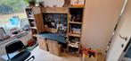Steigerhouten kinderbureau, Huis en Inrichting, Ophalen, Gebruikt
