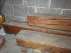 Lot de 3 poutres en chene  bon etat, Neuf, Bois dur, Enlèvement, 180 à 250 cm