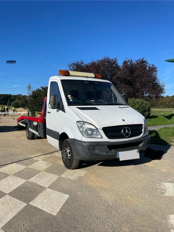 Mercedes Sprinter takelwagen, Auto's, Mercedes-Benz, Bedrijf, Sprinter Combi, Diesel, 2 deurs, Ophalen