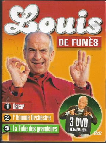 Louis de Funès Collectie - 3 dvd box beschikbaar voor biedingen