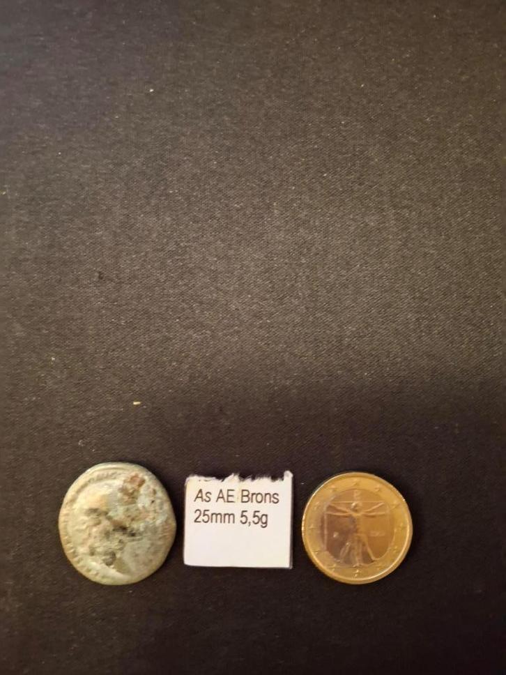 Anonieme keizer  Type: Bronzen AE As, Postzegels en Munten, Munten | Europa | Niet-Euromunten, Losse munt, Overige landen, Ophalen of Verzenden