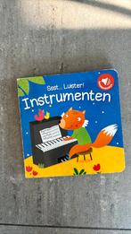 Kinderboekje instrumenten, Livres, Livres pour enfants | 0 an et plus, Enlèvement ou Envoi, Utilisé