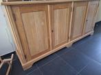 Dressoirkast vol Frans eikenhout, Huis en Inrichting, Kasten | Dressoirs, Ophalen, Eikenhout, Landelijk, 200 cm of meer