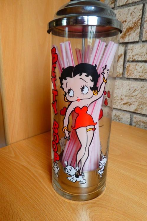 Betty Boop dispenser voor rietjes 1998, Verzamelen, Beelden en Beeldjes, Nieuw, Mens, Ophalen of Verzenden
