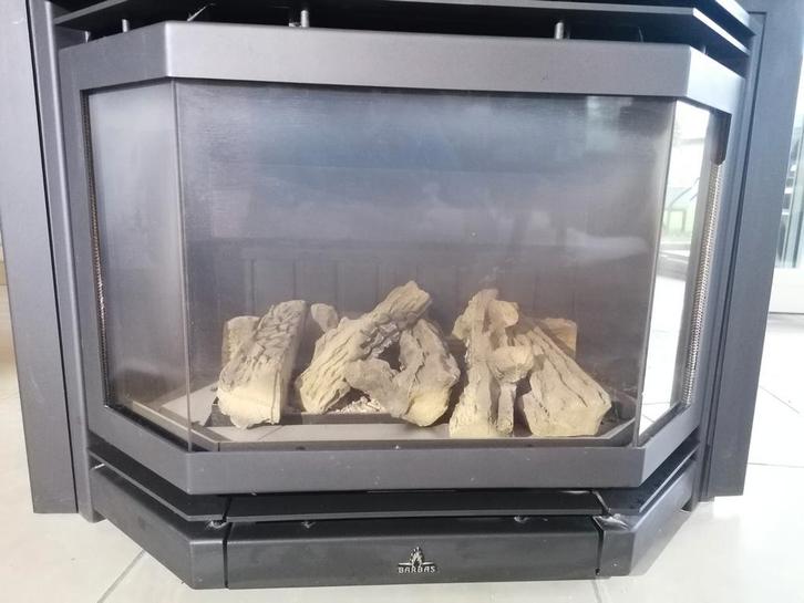 Insert au gaz Barbas, Huis en Inrichting, Haarden, Zo goed als nieuw, Ophalen