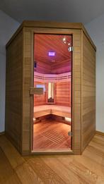 Sauna cabine infrarouge Holl's 3/4 places, Sport en Fitness, Sauna, Zo goed als nieuw, Infrarood, Complete sauna