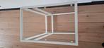 Bijzettafel, laptoptafel, ikea, glas, wit, Huis en Inrichting, Tafels | Bijzettafels, Ophalen, Modern, Rechthoekig, Glas