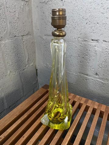 Val Saint Lambert lamp voet beschikbaar voor biedingen
