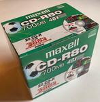 20 blanco MAXELL CD-R80 (48x) 700 Mb, Computers en Software, Beschrijfbare discs, Nieuw, Cd, MAXELL
