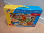 Vloerpuzzel,  Galt, 24 stuks 6 met textuur, boerderij, heel, Enlèvement ou Envoi, 10 à 50 pièces, Utilisé, 4 à 6 ans