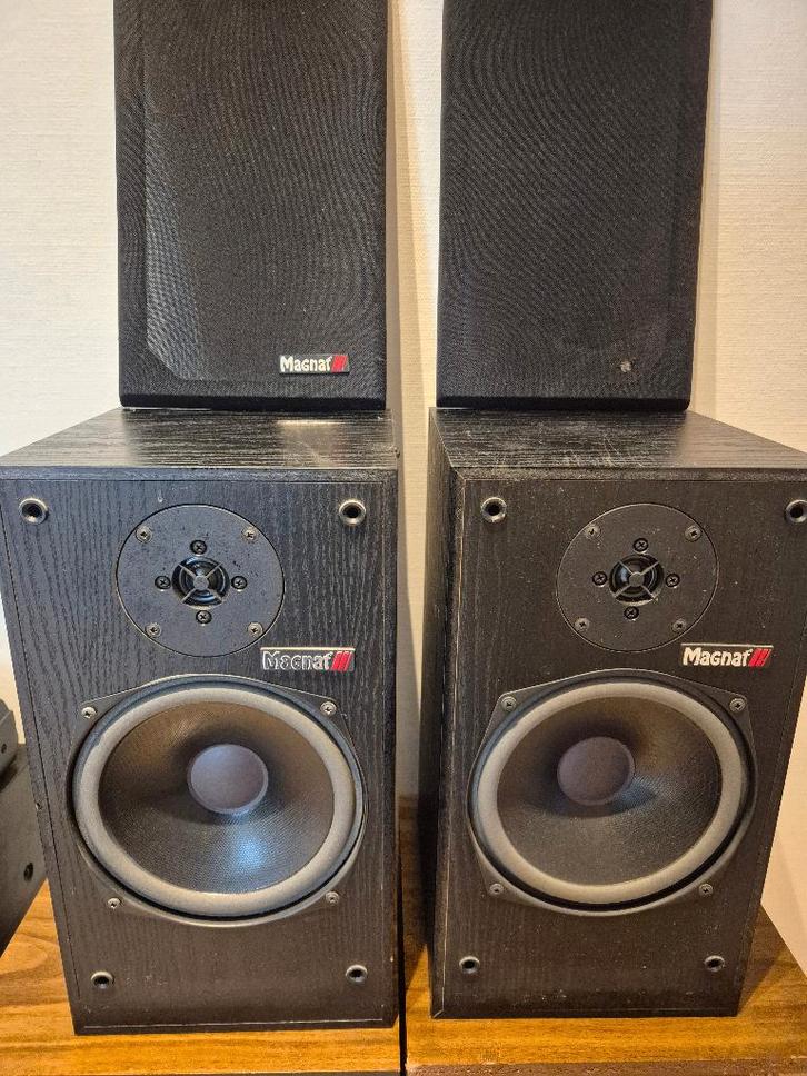 Luidsprekerboxen Magnat concept 2, Audio, Tv en Foto, Luidsprekerboxen, Gebruikt, Front, Rear of Stereo speakers, 60 tot 120 watt