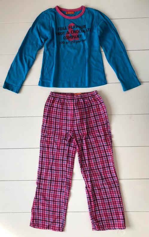 meisjes pyjama Hema 134 140, Kinderen en Baby's, Kinderkleding | Maat 134, Gebruikt, Meisje, Nacht- of Onderkleding, Ophalen of Verzenden