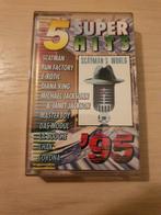 K7 audio super hits 95 vol 5, CD & DVD, Cassettes audio, Comme neuf, Originale, 1 cassette audio, Enlèvement ou Envoi