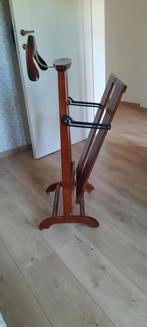 Vintage broekpers en kapstok, Ophalen, Zo goed als nieuw