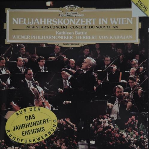 Neujahrskonzert 1987 - Battle/ Wiener Philharm/ von Karajan, Cd's en Dvd's, Cd's | Klassiek, Zo goed als nieuw, Orkest of Ballet