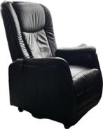 Elektrische relax zetel in goede staat, Minder dan 75 cm, Gebruikt, Leer, 50 tot 75 cm