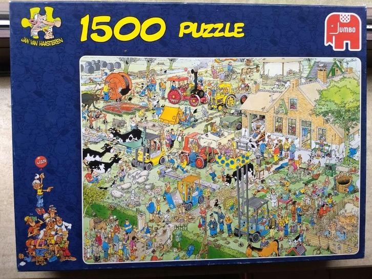 Van haasteren Puzzels, Hobby en Vrije tijd, Denksport en Puzzels, Gebruikt, Legpuzzel, 500 t/m 1500 stukjes, Ophalen of Verzenden