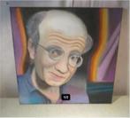 Mooi Geschilderd Werk 'Philippe Geluck' - Andre Van Ingelgem, Antiek en Kunst, Ophalen of Verzenden