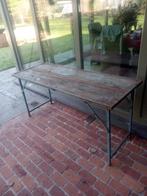 Vouwtafel, Tuin en Terras, Tuintafels, Ophalen, Gebruikt, Rechthoekig, Hout