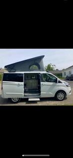 Ford transit custom campervan als nieuw!!, Caravanes & Camping, Diesel, Particulier, Modèle Bus, Ford