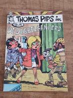Thomas Pips nr 23 De dubbelgangers 1974 1ste druk zgst, Eén stripboek, Ophalen of Verzenden, Zo goed als nieuw
