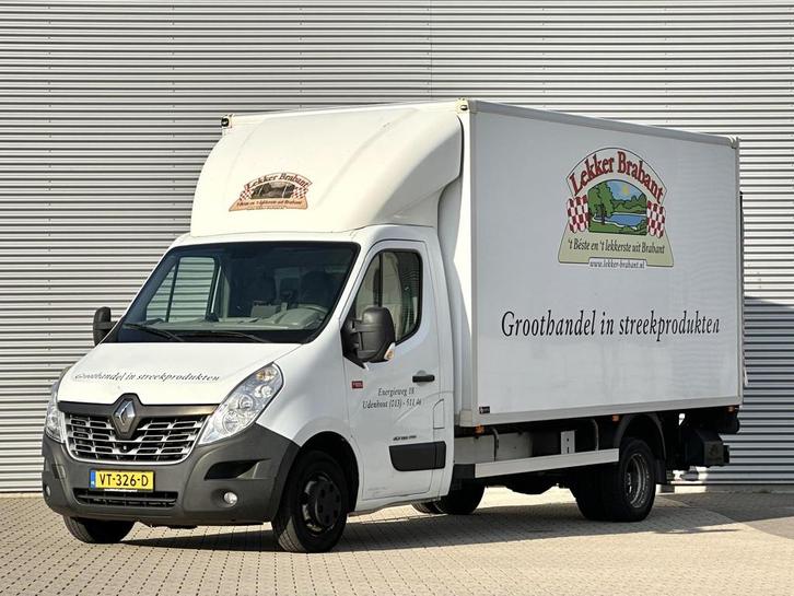 Renault Master T35 2.3 dCi L4 Bakwagen met laadklep DL, Auto's, Bestelwagens en Lichte vracht, Bedrijf, Te koop, ABS, Airbags