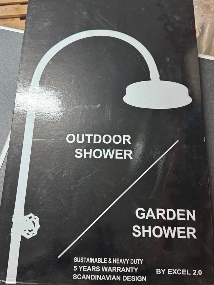 Excel Outdoor Shower / Buitendouche Koper - Nieuw in doos, Doe-het-zelf en Bouw, Sanitair, Nieuw, Douche, Koper, Ophalen