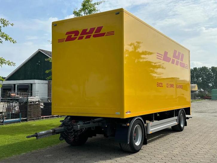 Pacton GESLOTEN AANHANGER als in NIEUWSTAAT! 2020!, Auto's, Vrachtwagens, Te koop, Aanhangers en Opleggers, Overige brandstoffen