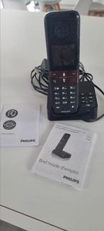 Téléphone fixe Philips, Telecommunicatie, Vaste telefoons | Handsets en Draadloos, Ophalen, Gebruikt