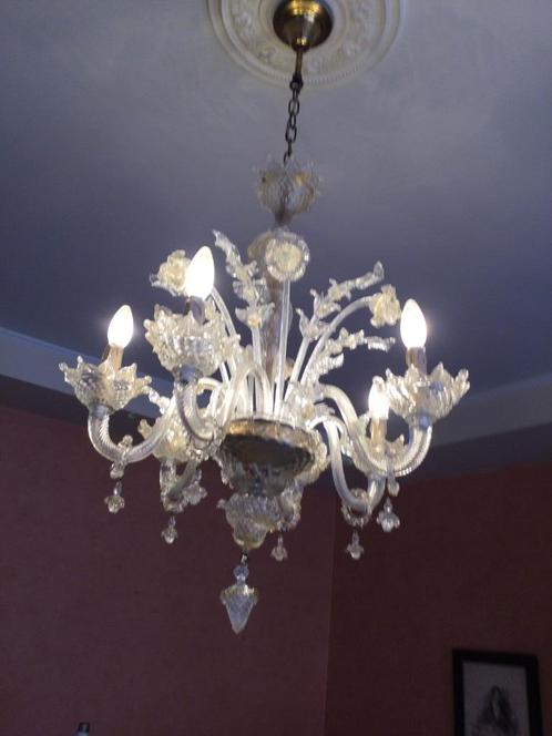 Prachtige Murano luchter, Antiek en Kunst, Antiek | Verlichting, Ophalen of Verzenden