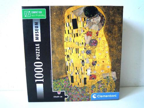 Puzzle - Le baiser de Klimmt - 1000 pièces, Hobby & Loisirs créatifs, Sport cérébral & Puzzles, Neuf, Puzzle, 500 à 1500 pièces