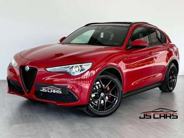Alfa Romeo Stelvio 2.2JTD SPRINT-T.OUVRANT-GPS-CARPLAY-CUIR- beschikbaar voor biedingen